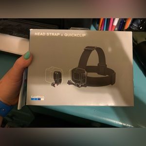 Go Pro Head Strap and QuickClip